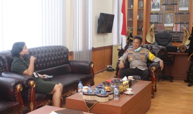 Kapolda-NTT-menerima-kunjungan-Atase-Polri-untuk-Negara-Timor-Leste