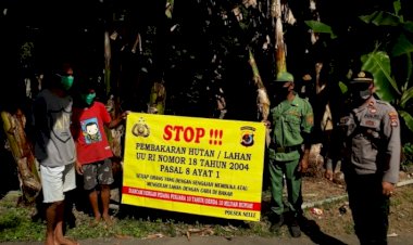 Kapolsek-Nelle-Turun-Langsung-Beri-Imbauan-Cegah-Karhutla