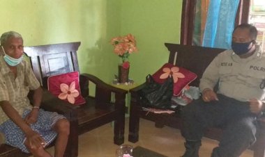 Bhabinkamtibmas-Imbau-Warga-Kelurahan-Kolhua-Tetap-Patuhi-Protokol-Kesehatan-Dalam-Penerapan-New-Normal