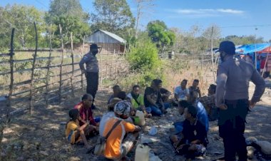 Dukung-pemberlakuan-New-Normal,-Polsek-Bian-berikan-Imbauan