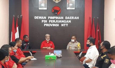 Jelang-Pilkada-2020,-Wakapolda-NTT-Kunjungi-Sekretariat-DPD-PDI-Perjuangan-Provinsi-NTT