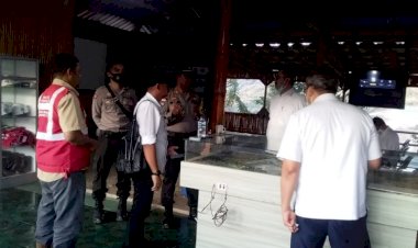 Kabag-Ops-Polres-Sikka-Lakukan-Koordinasi-Terkait-Kegiatan-Kunjungan-Menteri-PUPR-Di-Proyek-Pembangunan-Bendungan-Napun-Gete