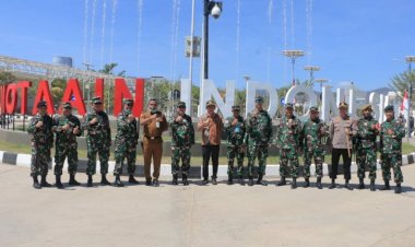 Kapolres-Belu-Dampingi-Kunjungan-Kerja-Kepala-Bais-TNI-di-Wilayah-Tapal-Batas-RI-RDTL