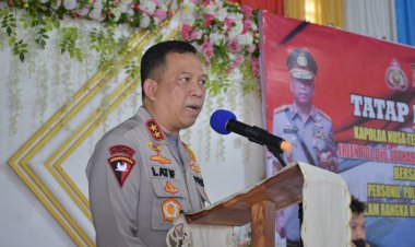 Gelar-Tatap-Muka-Bersama-Personil-Polres-Malaka,-Kapolda-NTT-:-Optimalkan-Deteksi-Dini