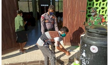 Cegah-Klaster-Baru,-TNI-Polri-Sosialisasikan-Protokol-Kesehatan-di-Tempat-Ibadah