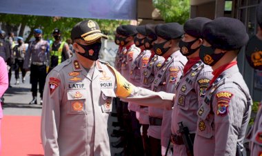 Kunker-Ke-Polres-Sikka,-Kapolda-NTT-Tekankan-Anggota-Untuk-Hindari-Pelanggaran