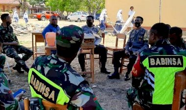 Sinergitas-TNI/POLRI,-Bhabinkamtibmas-Bersama-Babinsa-Tanjung-Bunga-Sambang-Desa-Binaan