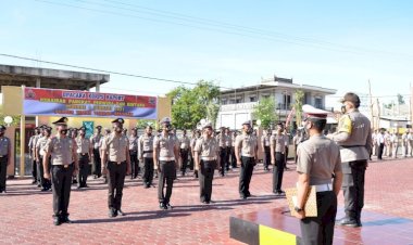 Puluhan-Personil-Polres-TTS-Mendapat--Kenaikan-Pangkat