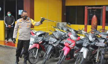 Awal-Tahun-2021,-Polres-Sumba-Barat-Berhasil-Ungkap-Kasus-Pencurian-12-Unit-Sepeda-Motor