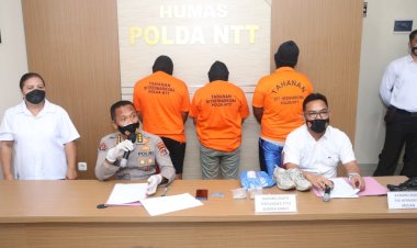 Ditresnarkoba-Polda-NTT-Berhasil-Ungkap-Tiga-Pelaku-Peredaran-Ganja-Via-Medsos