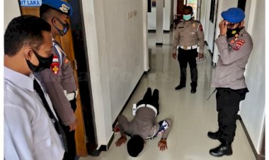 Cegah-Covid-19,-Propam-Sidak-Pemakaian-Masker-di-Fasilitas-Pelayanan-Polres-Manggarai-Barat