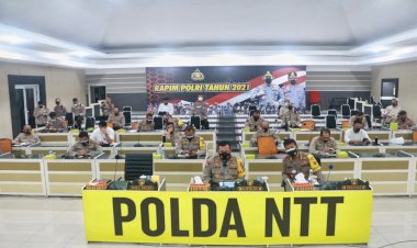 Kapolda-NTT-dan-Pejabat-Utama-Ikuti-Rapim-Polri-Hari-Kedua