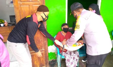 Peringati-Hari-Raya-Isra-Mi'raj-1442-Hijriah-2021,-Polres-Sabu-Raijua-Gandeng-Pramuka-dan-Remaja-Masjid-Gelar-Bakti-Sosial