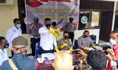 Satresnarkoba-Polres-Sikka-Berhasil-Menangkap-Seorang-Pelaku-Penyalahgunaan-Narkotika