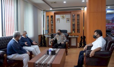 Kapolda-NTT-Terima-Kunjungan-Tim-Bantuan-dari-Yayasan-Budha-Tzu-Indonesia