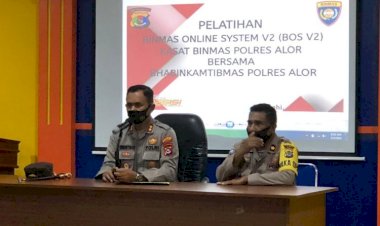 Tingkatkan-Kemampuan-Personel-Bhabinkamtibmas,-Polres-Alor-Gelar-Pelatihan-Aplikasi-BOS