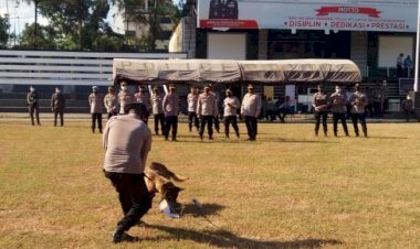 Kapolda-NTT-Ingatkan-Jajarannya-Tingkatkan-Kemampuan-Anjing-Pelacak