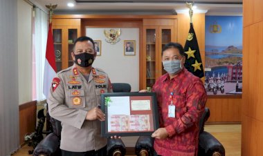 Tingkatkan-Kerja-Sama,-Kapolda-NTT-Terima-Kunjungan-Kepala-Perwakilan-BI-NTT
