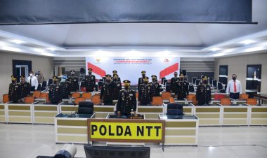 Polda-NTT-Ikut-Upacara-Hari-Lahir-Pancasila-Tahun-2021,-Presiden-Mengajak-Bersatu-Padu-Bergerak-Aktif-Memperkokoh-Nilai-nilai-Pancasila