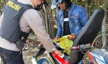 Cegah-Premanisme-di-Tempat-Rekreasi,-Jajaran-Polda-NTT-Razia-Sajam