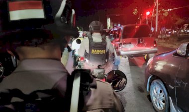 Antisipasi-Kejahatan-Terutama-Aksi-Premanisme-dan-Pungli,-Raimas-Ditsamapta-Polda-NTT-Tingkatkan-Kegiatan-Patroli