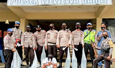 Cipta-Kondisi-yang-Aman,-Polsek-Wewewa-Barat-Amankan-150-Liter-Miras-Peci