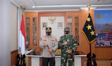 Kapolda-NTT-dan-Danrem-161/Wira-Sakti -Perintahkan-TNI-POLRI-Netral-di-PSU-Sabu-Raijua