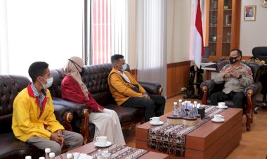 Silaturahmi-dengan-BEM-Nusantara,-Kapolda-NTT-Ajak-Mahasiswa-Bersama-Dalam-Penanganan-Covid-19