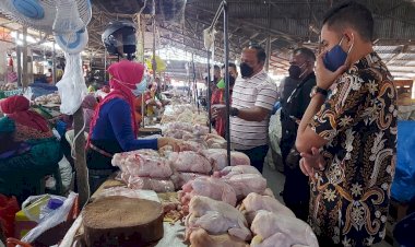 Tekan-Harga-Sembako-dimasa-Pandemi-Covid-19,-Ditreskrimsus-Polda-NTT-Sidak-Pasar