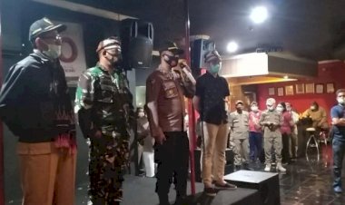Cegah-Covid-19,-Tim-Gabungan-TNI-Polri,-Satpol-PP-Laksanakan-Patroli-Sasar-Tempat-Hiburan-Malam
