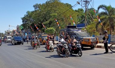 Ditsamapta-Polda-NTT-Gencarkan-kegiatan-Patroli-Beri-Imbauan-Prokes