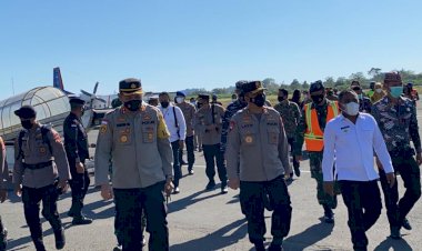 Kapolda-NTT-Bersama-Sejumlah-Pejabat-Cek-Kondisi-Terkini-PPKM-Level-III-di-Mabar