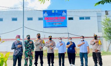 Kunjungi-Tempat-Isoter-di-RSUD-Pratama-Komodo,-Kapolda-NTT-Beri-Dukungan-Moril-Kepada-Para-Nakes