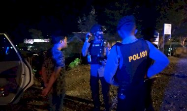 Pastikan-Penerapan-Prokes,-Personel-Ditsamapta-Polda-NTT-Patroli-Sambangi-Tempat-Penginapan/Hotel-di-Kota-Kupang