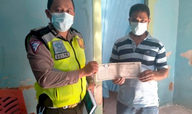 Permudah-Layanan-Kepada-Masyarakat-di-Masa-Pandemi-Covid-19,-Ditlantas-Polda-NTT-Beri-Layanan-Delivery-Service-BPKB-Gratis