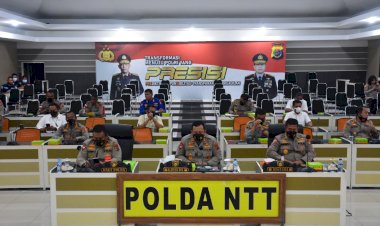 Melalui-Vicon,-Kapolda-NTT-mengikuti-Rapat-Evaluasi-Pelaksanaan-PPKM-Bersama-Kapolri