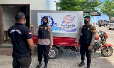 Gelar-Patroli,-Personel-Turjawali-Ditsamapta-Polda-NTT-Sambangi-Sejumlah-Rumah-Sakit-di-Kota-Kupang