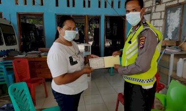 Tingkatkan-Pelayanan-Prima,-Personel-Ditlantas-Polda-NTT-Optimalkan-Layanan-BPKB-Delivery