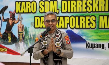 Pisah-Sambut-Sejumlah-Pejabat,-Kapolda-NTT-Pesan-Tetap-Jaga-Kekompakan-dan-Kebersamaan