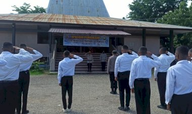 Hari-kedua-Pelatihan-Gada-Pratama-Satuan-Pengamanan,-Ditbinmas-Polda-NTT-Bekali-Peserta-dengan-Pelajaran-Ini