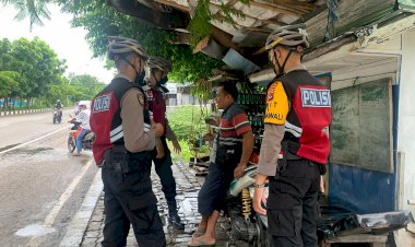 Imbau-Kamtibmas-dan-Prokes,-Unit-Turjawali-Ditsamapta-Polda-NTT-Terus-Beri-Imbauan-Kepada-Warga