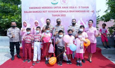 Vaksinasi-Merdeka-Anak-Dalam-Rangka-HUT-YKB-ke-42,-Kapolda-NTT-:-Kegiatan-Ini-Mendapat-Respon-Yang-Luar-Biasa