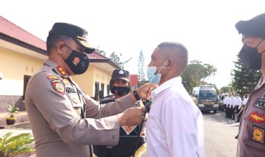 Pelatihan-Satpam-Gelombang-III-di-Kabupaten-Ngada,-Ditbinmas-Polda-NTT-Terapkan-Prokes-Ketat