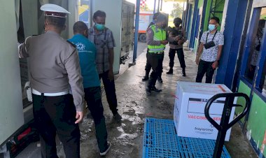 Pemerintah-Distribusikan-7.410-Vial-untuk-Provinsi-NTT,-Polda-NTT-Kawal-Ketat