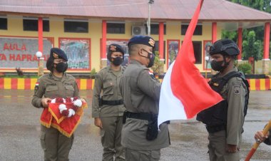Dansat-Brimob-Polda-NTT-Lepas-90-Anggotanya-BKO-Daerah-Perbatasan-RI-RDTL
