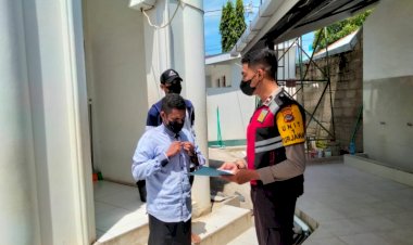 Patroli-Sambang-Ke-Masjid,-Personel-Turjawali-Sampaikan-Surat-Edaran-PPKM-Level-3-dan-Ingatkan-Prokes