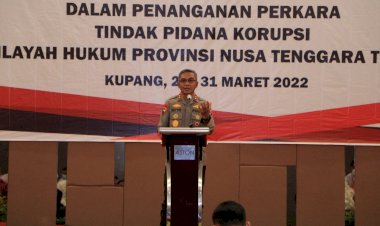 Hadiri-Pelatihan-Peningkatan-Kemampuan-APH-oleh-KPK,-Kapolda-NTT-:-Besar-Harapan-Kegiatan-Ini-Bisa-Bermanfaat