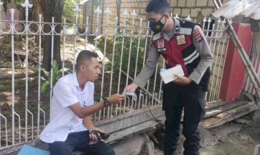 Gelar-Patroli-Prokes,-Satgas-Kepatuhan-Prokes-Ops-Aman-Nusa-II-Turangga-2022-Bagi-Bagi-Masker