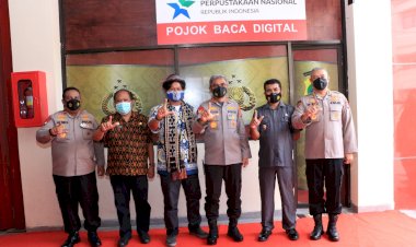 Kunjungan-Duta-Baca-Indonesia-di-Pocadi-Polda-NTT,-Kapolda-Harap-Minat-Baca-Menjadi-Lebih-Baik