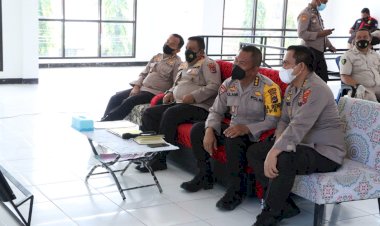 Tinjau-Vaksinasi-Klinik-Pratama-Turangga,-Wakapolda-NTT-Ikuti-Arahan-Wakapolri-Secara-Virtual